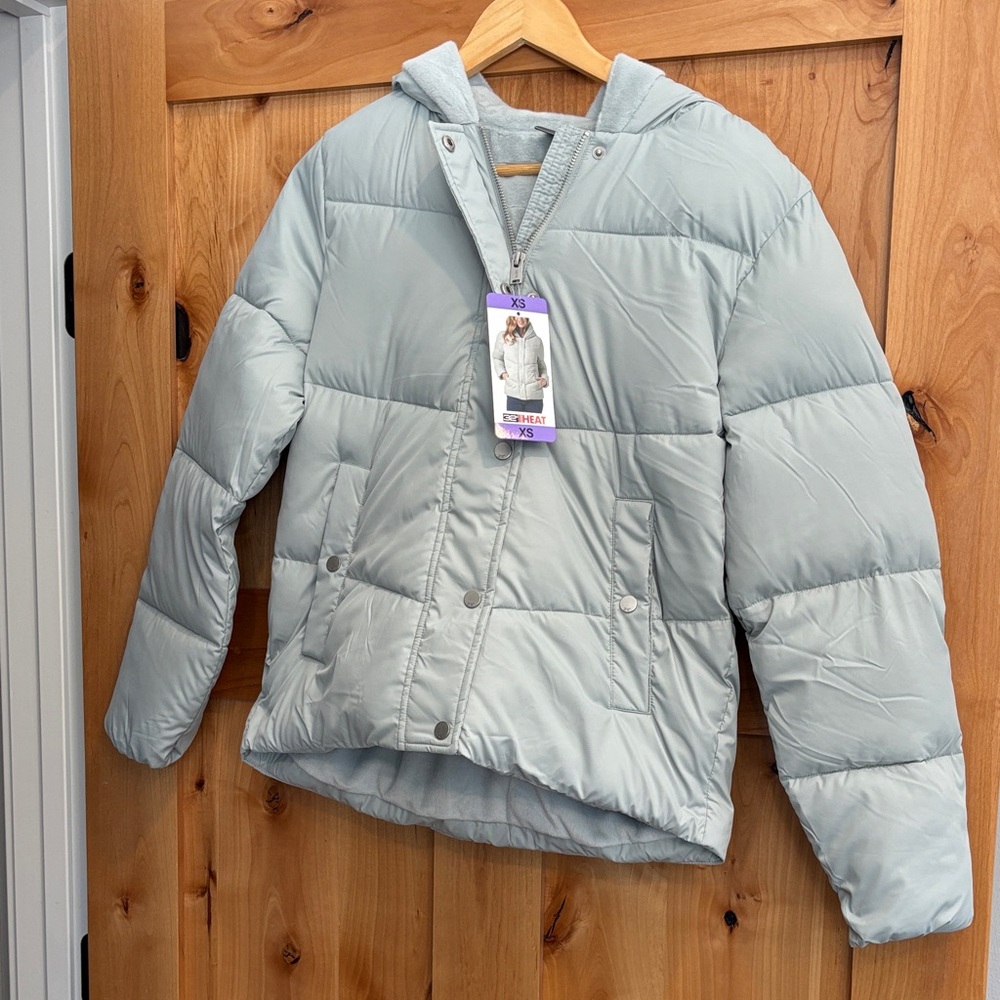 32 Degrees Light Green Hooded Jacket